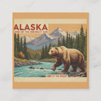Alaska Reise Grizzly Bären Landschaft