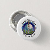 Alaska-Reise-Logo Button (Vorne & Hinten)