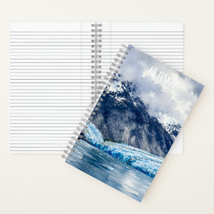 Alaska-Reisejournal Notizen Abenteuerplanung Notizblock