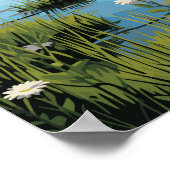 Alaska Reisen Kunst Vintag Poster (Ecke)