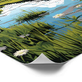 Alaska Reisen Kunst Vintag Poster (Ecke)