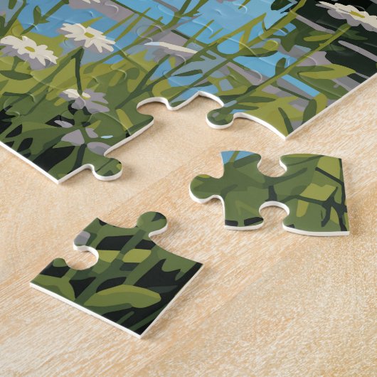 Alaska Reisen Kunst Vintag Puzzle (Seite)