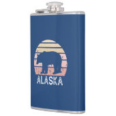 Alaska Retro Bear Flachmann (Links)