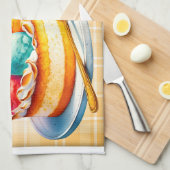 Alaska-Rezept Geschirrtuch (Viertel Falte)