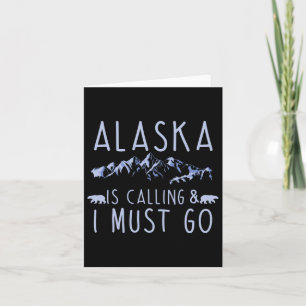 Alaska ruft und ich muss Cool wandern. Karte
