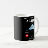 Alaska ruft Urlaub Kaffeetasse (VorderseiteRechts)