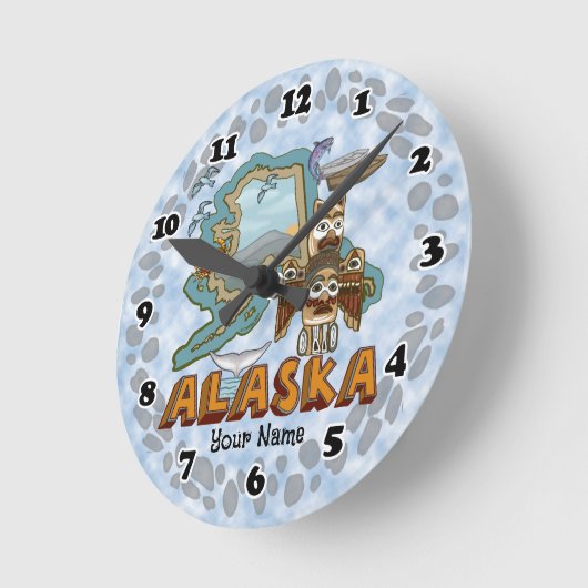 Alaska rund Uhr (Winkel)