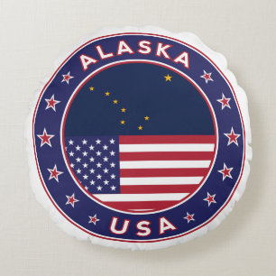 Alaska Rundes Kissen