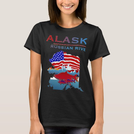 ALASKA Russian River II T-Shirt (Vorderseite)