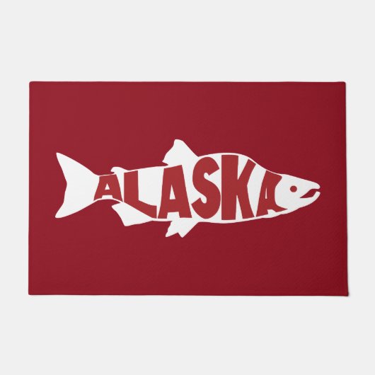 Alaska Salmon Doormat Fußmatte (Vorderseite)