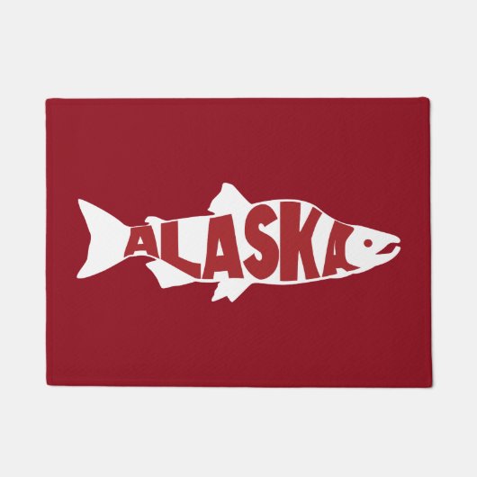 Alaska Salmon Doormat Fußmatte (Vorderseite)