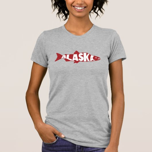 Alaska Salmon T-Shirt (Vorderseite)