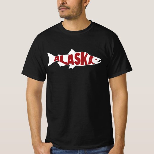 Alaska Salmon T-Shirt (Vorderseite)