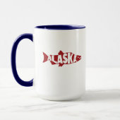Alaska Salmon Tasse (Links)