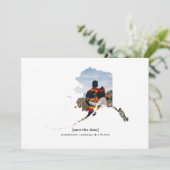 Alaska Save the Date Fotokarte (Stehend Vorderseite)