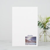 Alaska Scenery Stationery Briefpapier (Stehend Vorderseite)