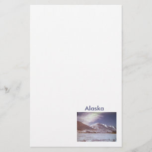 Alaska Scenery Stationery Briefpapier