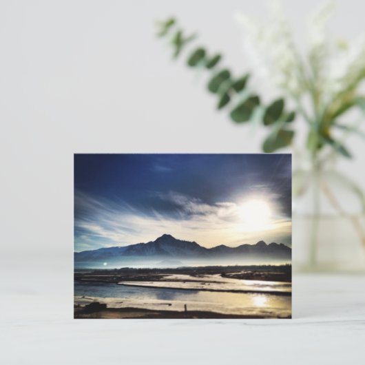 Alaska Scenus Postkarte (Stehend Vorderseite)
