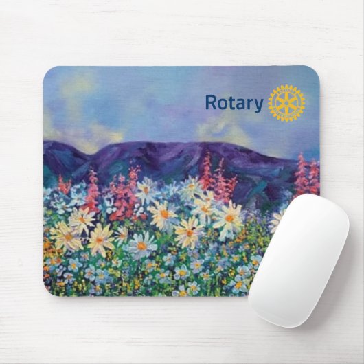 alaska schlafend lady _rotint'l Mousepad (Mit Mouse)