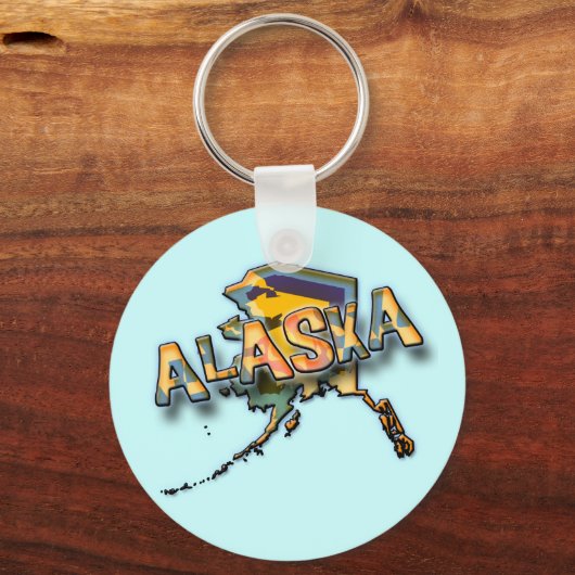 ALASKA SCHLÜSSELANHÄNGER (Vorderseite)