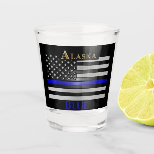 ALASKA SCHNAPSGLAS (Vorderseite)