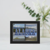 Alaska Schöne Landschaften Postkarte (Stehend Vorderseite)