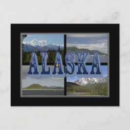 Alaska Schöne Landschaften Postkarte