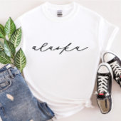 Alaska Script Staat FrauenT - Shirt