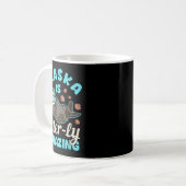 Alaska Sea Otter Vacation Souvenir Kaffeetasse (Vorderseite Links)