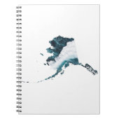 Alaska-See Notizblock (Vorderseite)