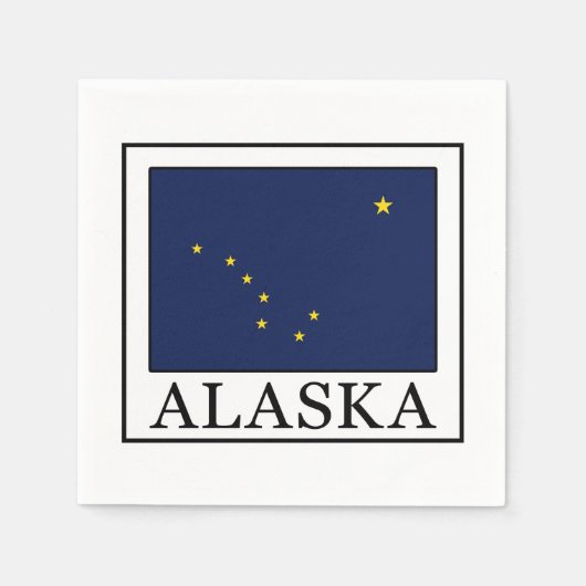 Alaska Serviette (Vorderseite)