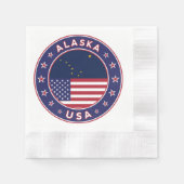 Alaska Serviette (Vorderseite)