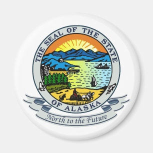 Alaska Siegel Magnet