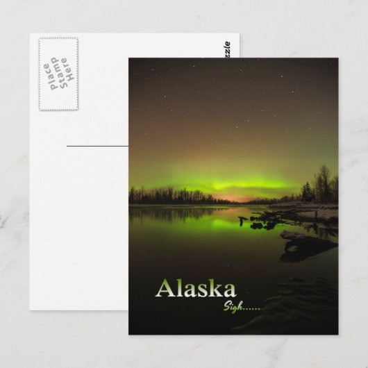 Alaska Sigh.... Postkarte (Vorne/Hinten)