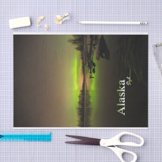 Alaska Sigh.... Seidenpapier (Handwerk)