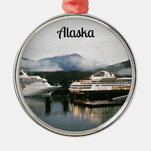 Alaska! Silbernes Ornament