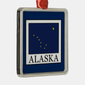 Alaska Silbernes Ornament (Rechts)