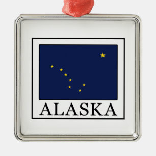 Alaska Silbernes Ornament