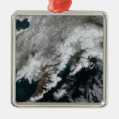 Alaska Silbernes Ornament (Vorne)