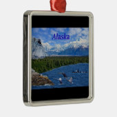 Alaska Silbernes Ornament (Rechts)