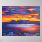 Alaska Sleeping Lady Matte Poster (Vorne)