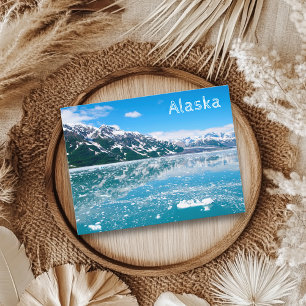 Alaska Snow Glacier Bergtour Postkarte