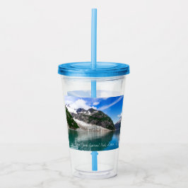 Alaska Souvenir Tumbler Acryltrinkbecher