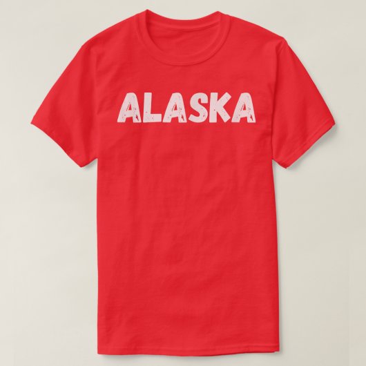 Alaska-Spellout T-Shirt (Design vorne)