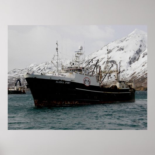 Alaska Spirit, F. C. A. Fishing Trawler Poster (Vorne)