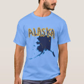 Alaska-Staat 1 T-Shirt (Vorderseite)