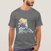 Alaska Staat 2 T-Shirt (Vorderseite)