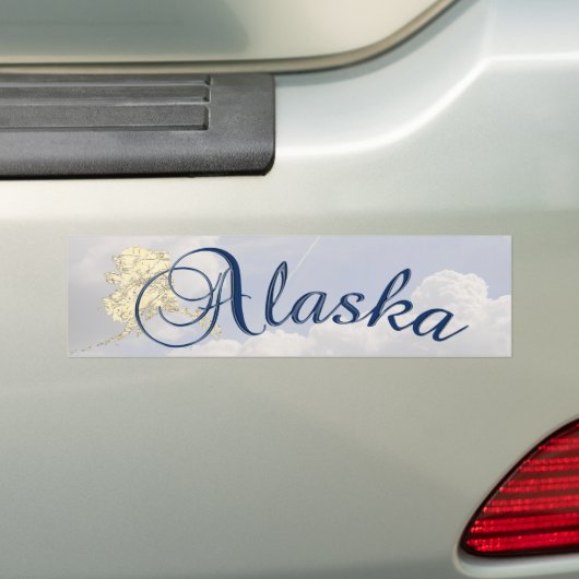 Alaska Staat Autoaufkleber (Auf Auto)