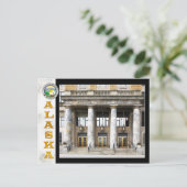 Alaska Staat Hauptstadt Gebäude in Juneau Postkarte (Stehend Vorderseite)