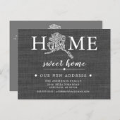 Alaska Staat Moving Announcement Post Card Ankündigungspostkarte (Vorne/Hinten)